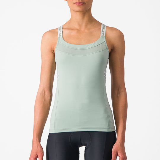 Top mujer Castelli Bavette - Verde