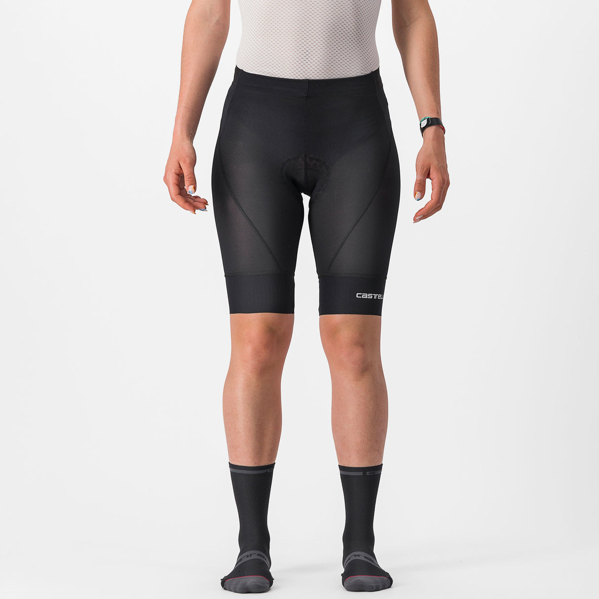 Boxer donna Castelli Trail Liner - Nero - F