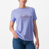 T-Shirt mujer Castelli Pedalare - Violeta