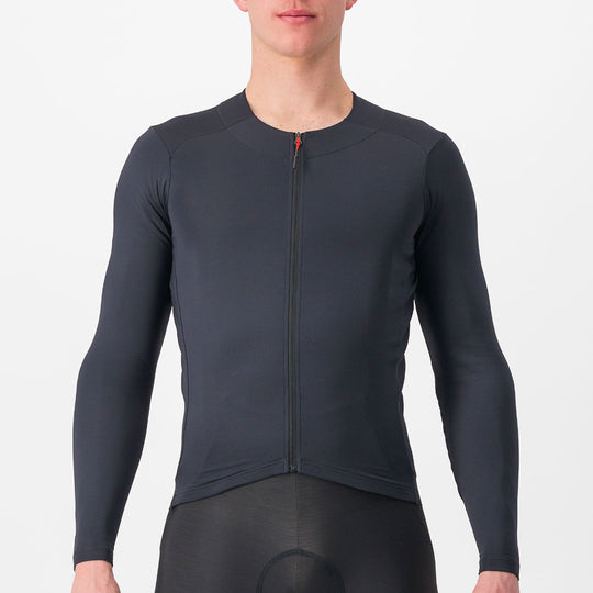 Maillot manga larga Castelli Fly - Negro