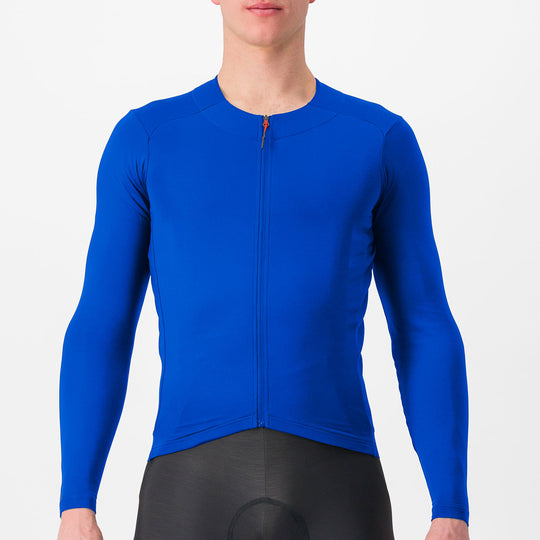 Maglia maniche lunghe Castelli Fly - Blu
