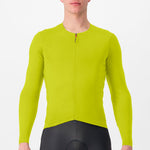 Castelli Fly long sleeves jersey - Yellow