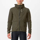 Giacca Castelli Trail Hoodie - Verde - E