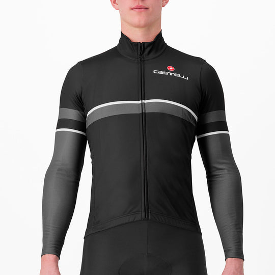 Maglia maniche lunghe Castelli Retta - Nero