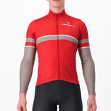 Maglia maniche lunghe Castelli Retta - Rosso - B