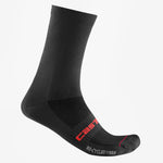 Calcetines Castelli Re-cycle Thermal 18 - Negro