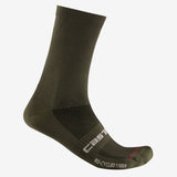 Calze Castelli Re-cycle Thermal 18 - Verde - E
