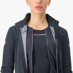 Castelli Alpha Doppio RoS women jacket - Black