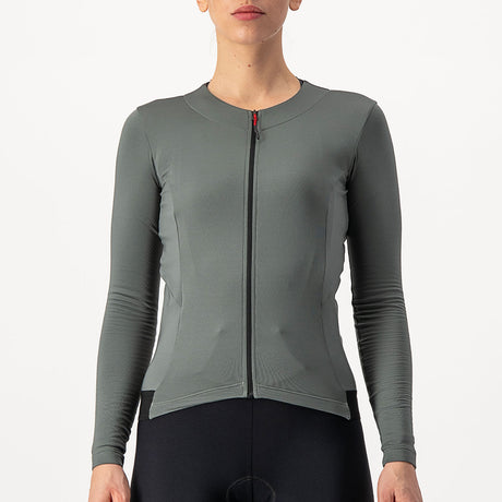 Maglia maniche lunghe donna Castelli Fly - Grigio - M