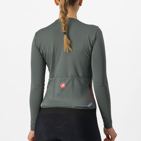 Maglia maniche lunghe donna Castelli Fly - Grigio - N