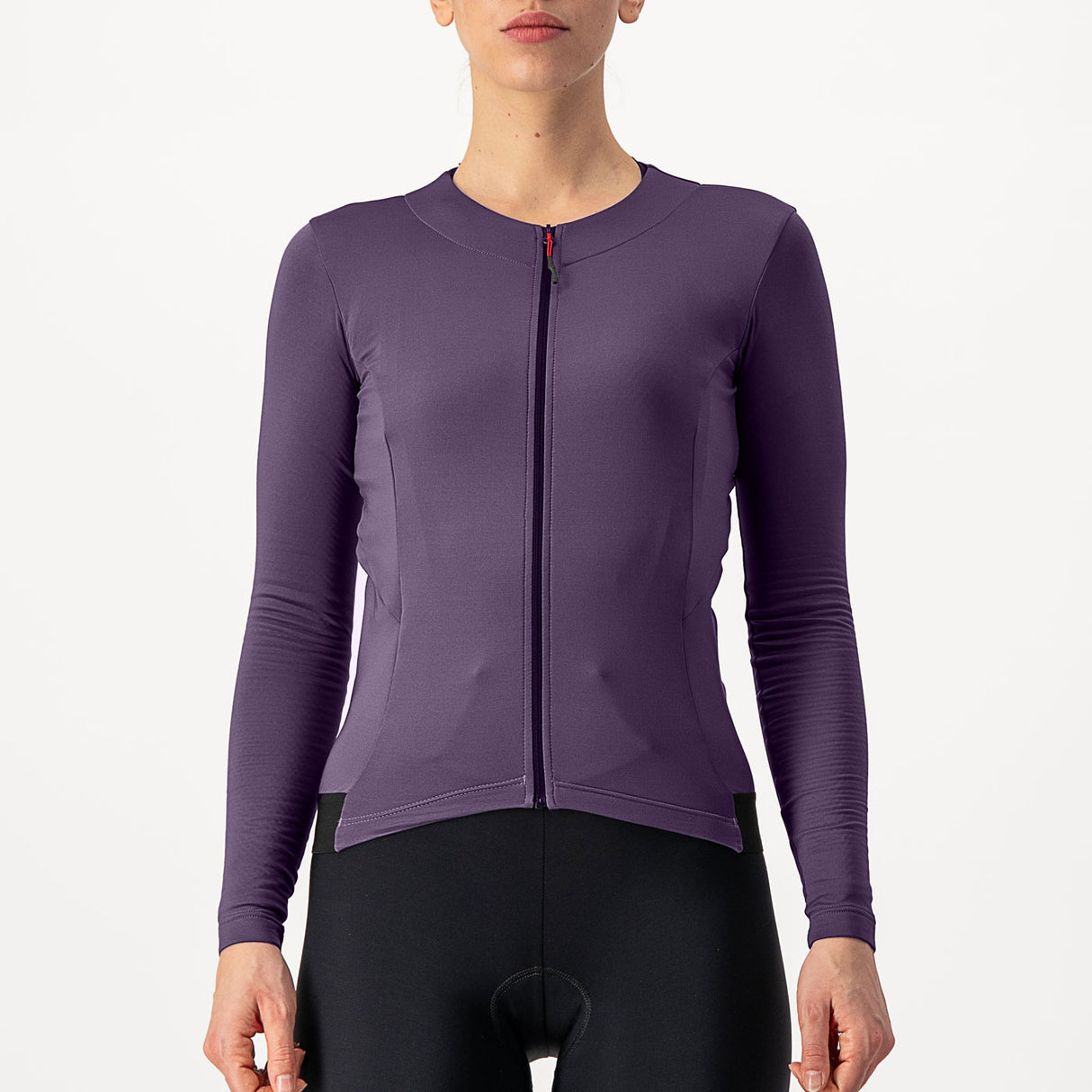 Maglia maniche lunghe donna Castelli Fly - Viola - B