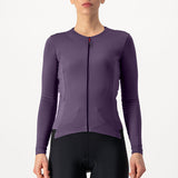 Maglia maniche lunghe donna Castelli Fly - Viola - B