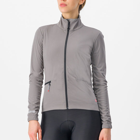 Veste femme Castelli Vento Trail - Gris