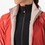 Castelli Unlimited Puffy 2 women jacket - Red
