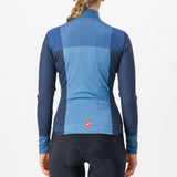Maglia maniche lunghe donna Castelli Unlimited Thermal - Blu - H