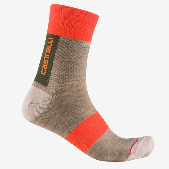 Castelli Velocissima Thermal frau socken - Beige
