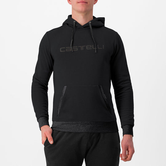 Sweat Castelli Logo Hoodie - Noir