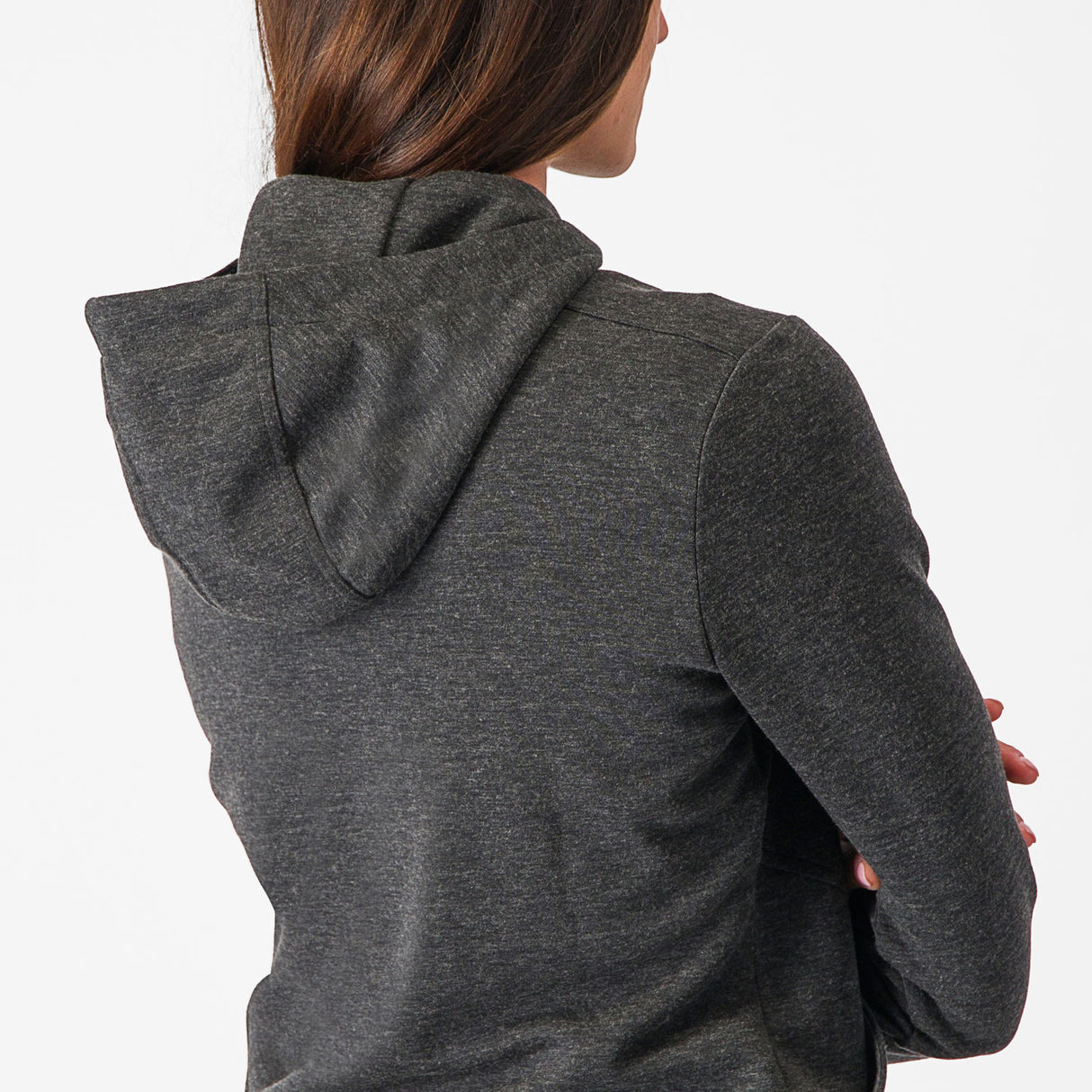 Felpa donna Castelli Milano 2 - Grigio - E