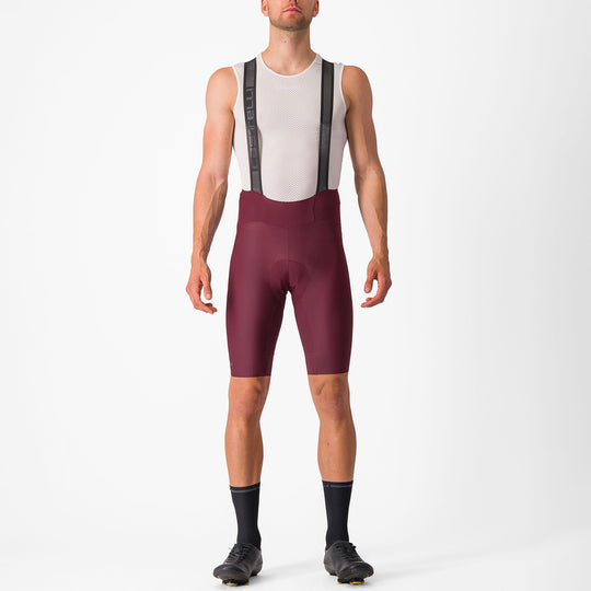 Castelli Espresso bibshorts - Bordeaux