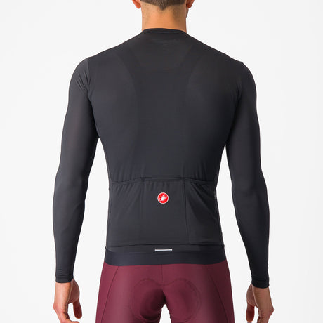 Maglia maniche lunghe Castelli Espresso - Nero - C
