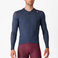 Maillot manga larga Castelli Espresso - Azul