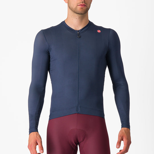 Castelli Espresso long-sleeved jersey - Blue