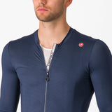 Maglia maniche lunghe Castelli Espresso - Blu - N