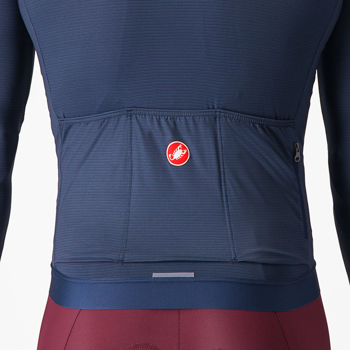 Maglia maniche lunghe Castelli Espresso - Blu - P