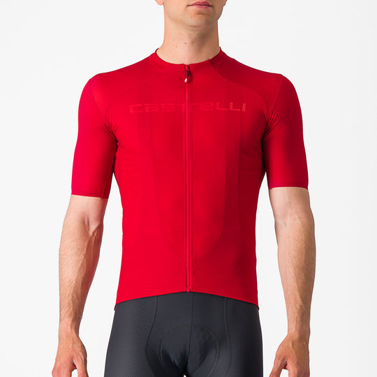 Maillot Castelli Prologo Lite - Rouge