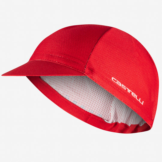 Castelli Rossocorsa 2 cap - Red