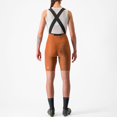 Salopette donna Castelli Espresso DT - Arancio - E