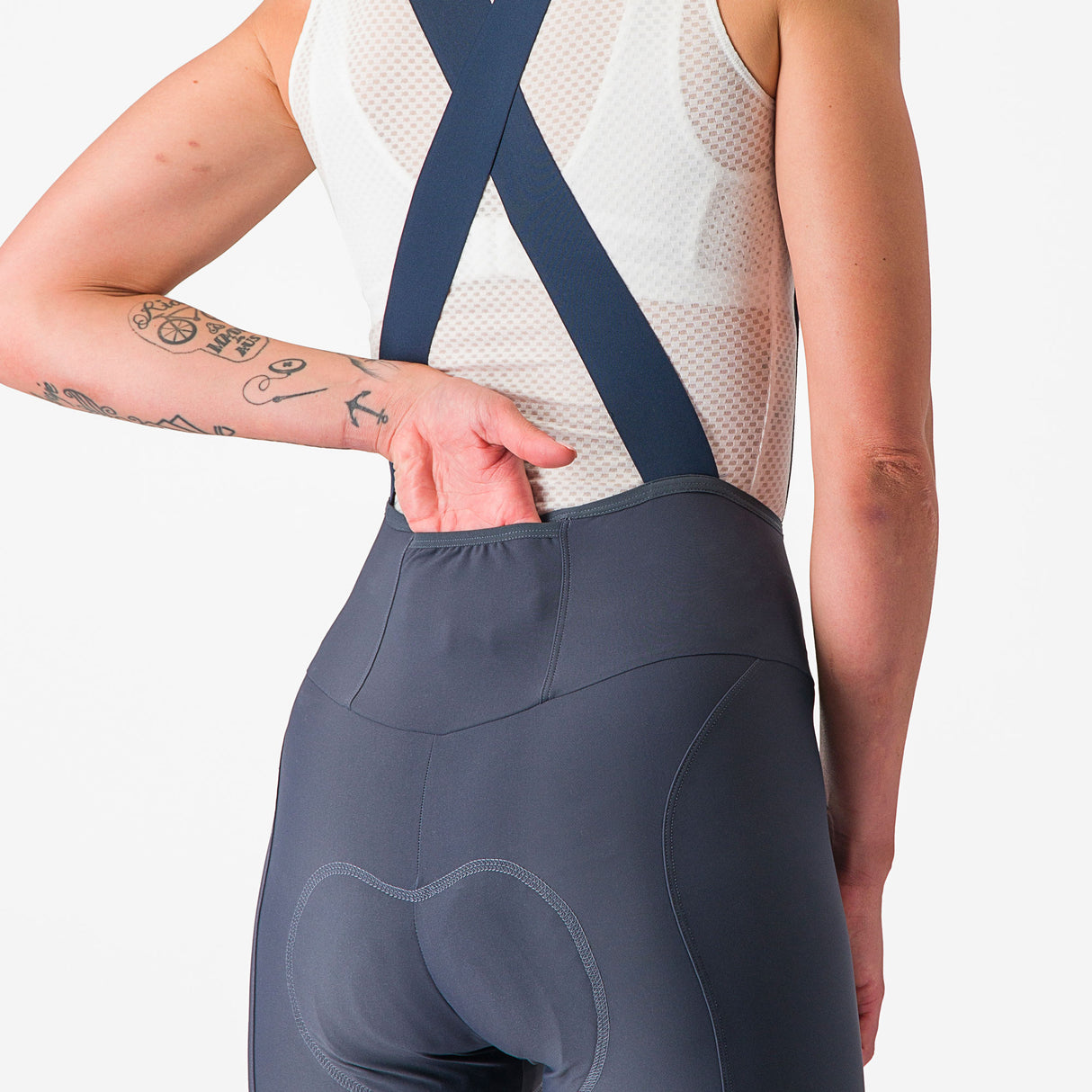 Salopette donna Castelli Espresso DT - Blu - P