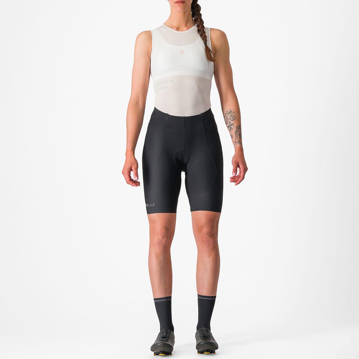 Pantaloncini donna Castelli Espresso DT - Nero - P