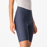 Pantaloncini donna Castelli Espresso DT - Blu - F