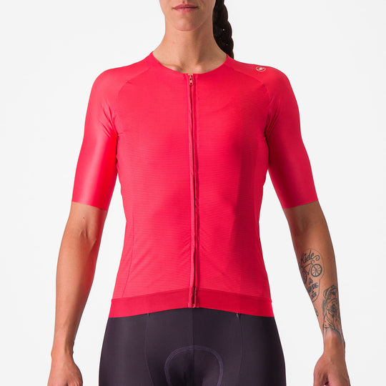 Maillot mujer Castelli Aero Pro 7.0 - Rojo