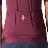 Maglia donna Castelli Espresso - Bordeaux - I