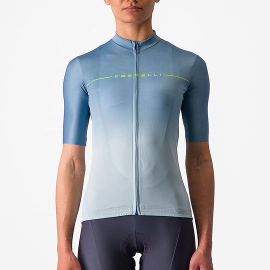 Maillot mujer Castelli Salita - Azul claro
