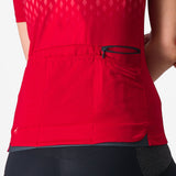 Maglia donna Castelli Unlimited Sentiero 3 - Rosso - D
