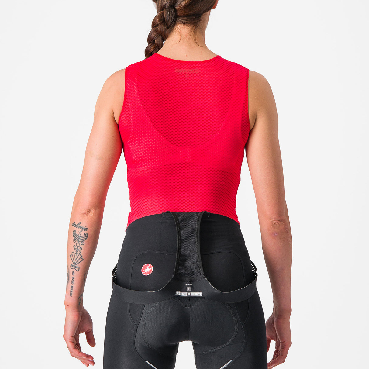 Maglia intima senza maniche donna Castelli Pro Mesh 4 - Rosso - N