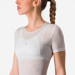 Camiseta interior mujer Castelli Pro Mesh 4 - Blanco
