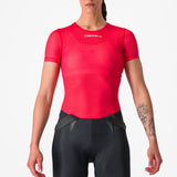 Maglia intima donna Castelli Pro Mesh 4 - Rosso - H
