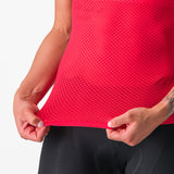 Maglia intima donna Castelli Pro Mesh 4 - Rosso - M