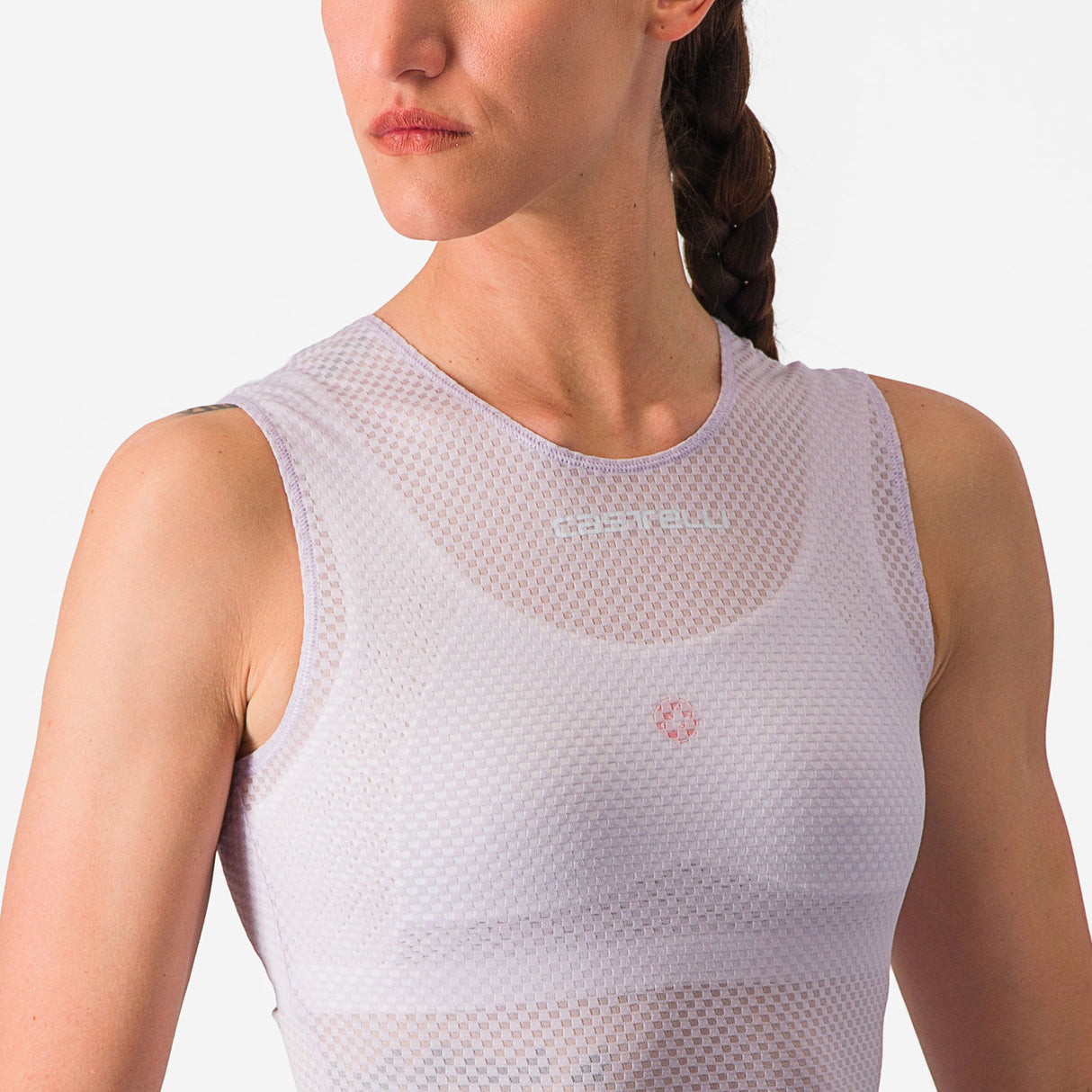 Maglia intima donna Castelli Pro Mesh 4 - Viola - P
