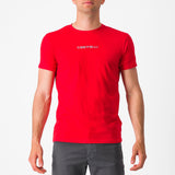 T-Shirt Castelli Classico - Rosso - N