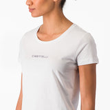 T-Shirt donna Castelli Classico - Bianco - B