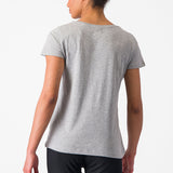 T-Shirt donna Castelli Classico - Grigio - F