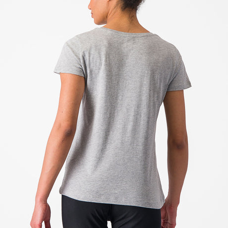 T-Shirt donna Castelli Classico - Grigio - F