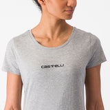 T-Shirt donna Castelli Classico - Grigio - G