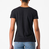 T-Shirt donna Castelli Classico - Nero - G