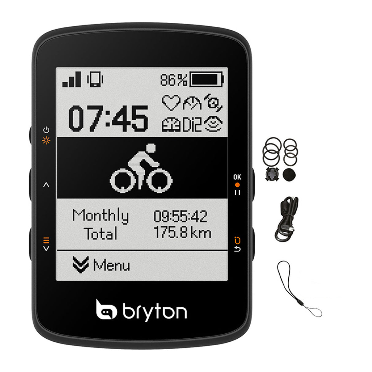 Bryton GPS RIDER 460E - Nero - H